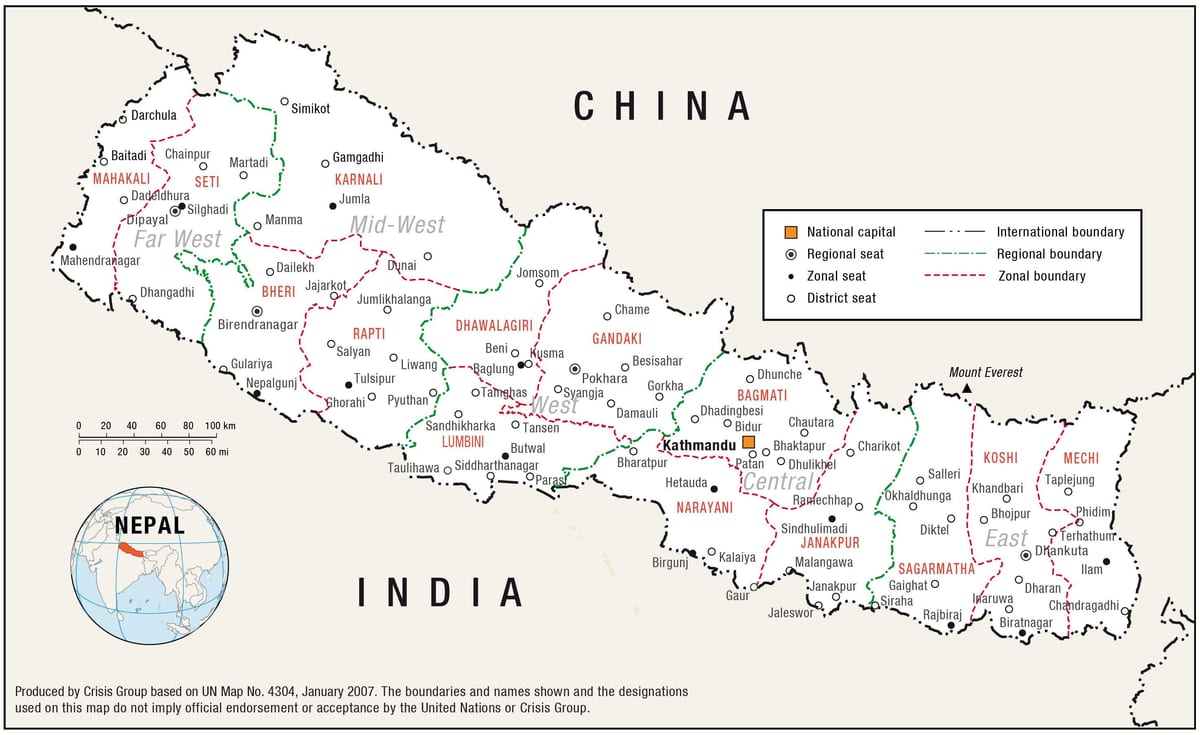 नक्शे के घर नेपाल