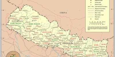 ऑनलाइन नक्शा नेपाल के