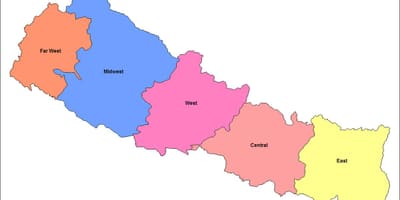 नक्शे के विकास के क्षेत्र नेपाल