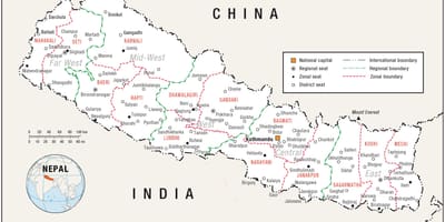 नक्शे के घर नेपाल